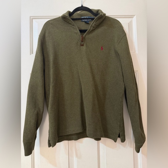 Ralph Lauren Other - Polo Ralph Lauren 1/2 Zip Sweater Pullover Olive Green